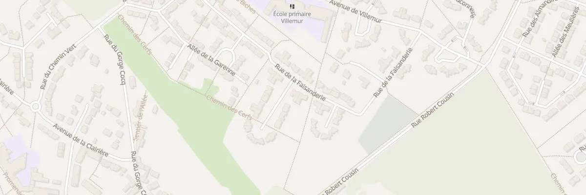Plan du 275 Rue de la Faisanderie à Nandy