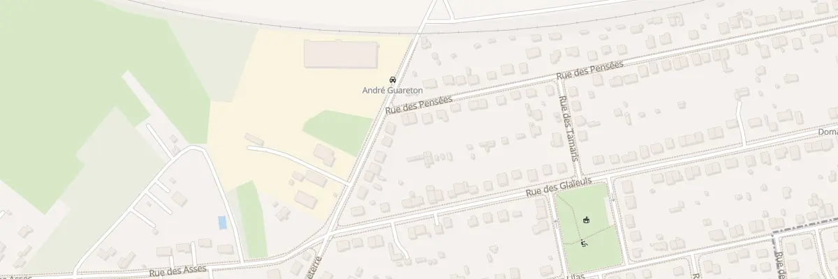 Plan du 117 Rue des Pensées à Domérat