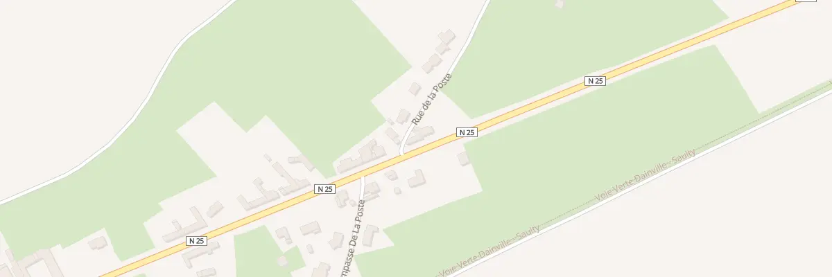 Plan du 4 Rte Nationale à Bavincourt