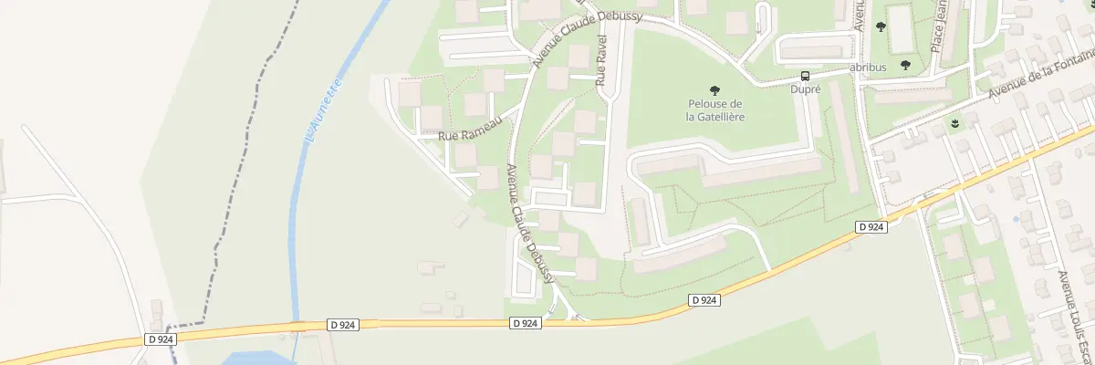 Plan du 7 Rue Ravel à Senlis