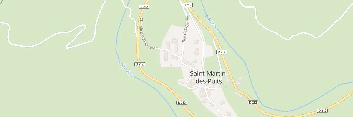 Plan du 5039 Le Village à Saint-Martin-des-Puits