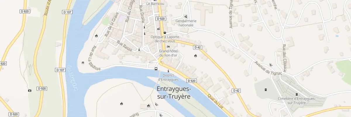 Plan du 3 Quai du Lot à Entraygues-sur-Truyère