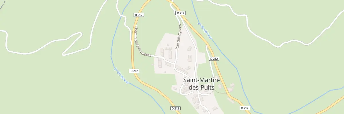 Plan du 5028 Le Village à Saint-Martin-des-Puits