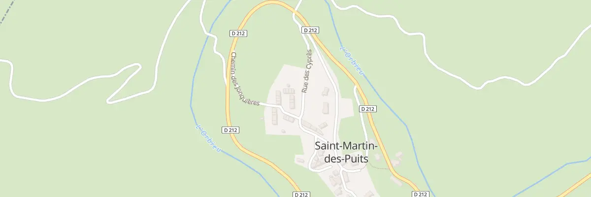 Plan du 5043 Le Village à Saint-Martin-des-Puits