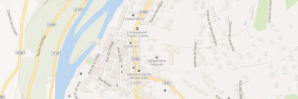 Plan du 24 Tour de Ville à Entraygues-sur-Truyère