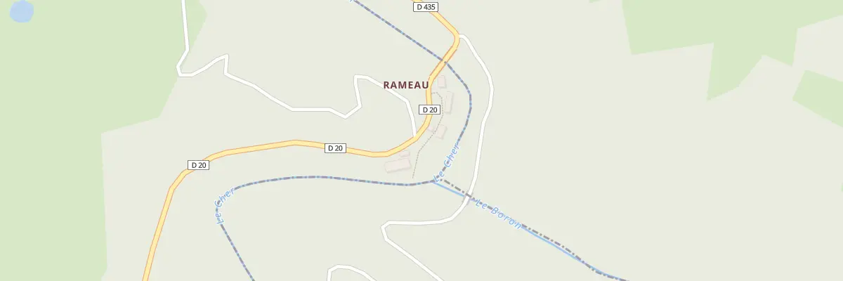 Plan du 5087 Rameau à Chambonchard