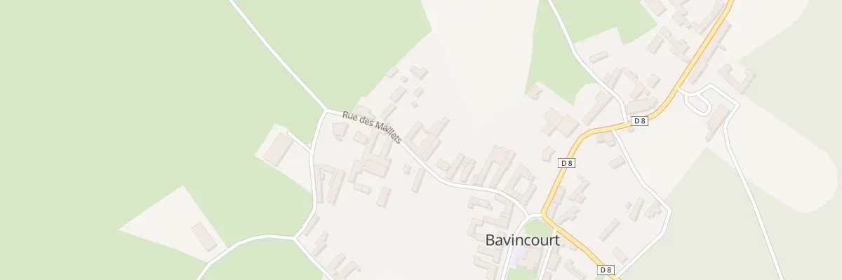 Plan du 18 Rue des Maillets à Bavincourt