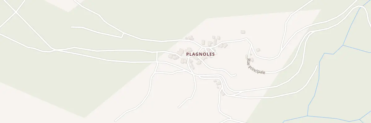 Plan du 5026 Plagnoles à Saint-Hippolyte