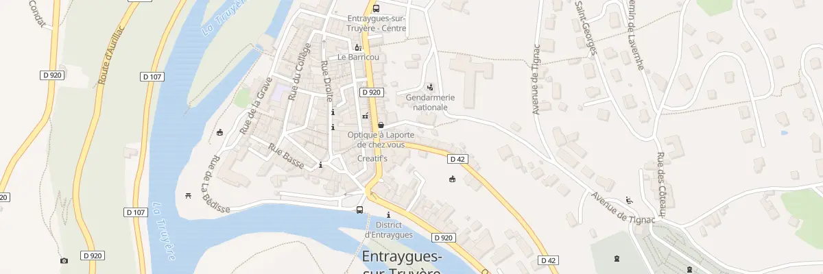 Plan du 5B Rte de Laguiole à Entraygues-sur-Truyère