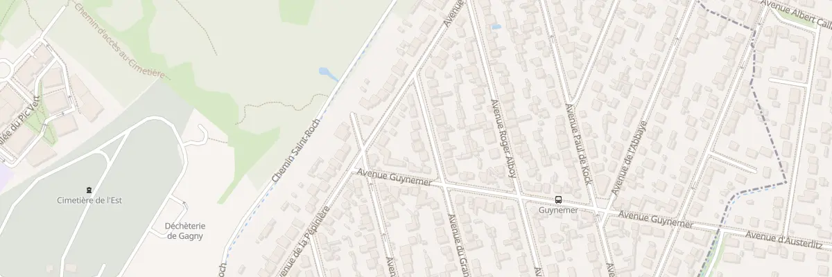 Plan du 39B Av du Grand Cerf à Gagny
