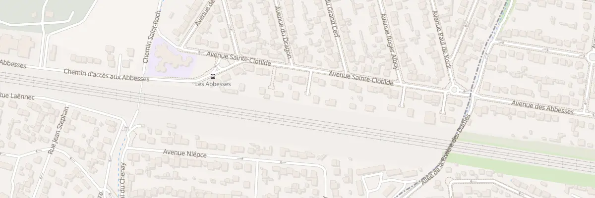 Plan du 32 Av Sainte Clotilde à Gagny