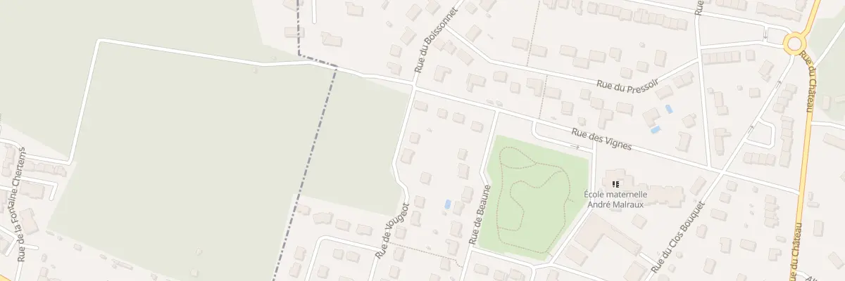 Plan du 3 Rue de Vougeot à Boissise-le-Roi