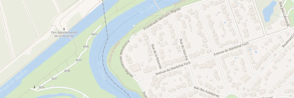 Plan du 7 Rue de la Rotonde à Gournay-sur-Marne