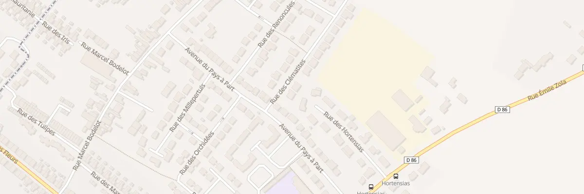 Plan du 44 Rue des Clematites à Haillicourt