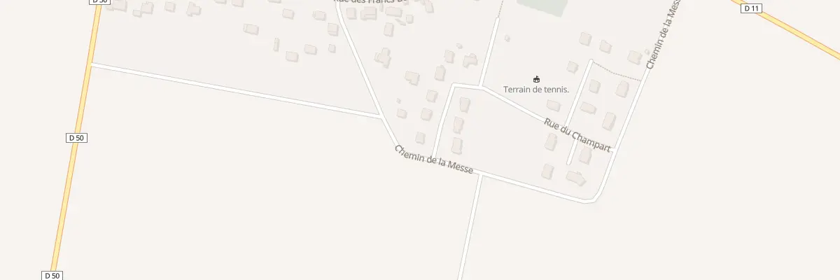 Plan du 272 Rue du Champart à Saint-Martin-en-Bière
