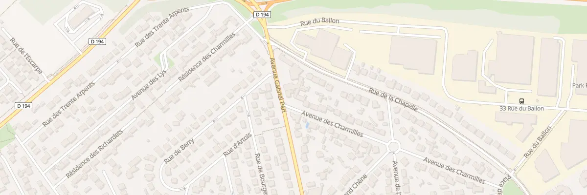 Plan du 4 Av Gabriel Péri à Noisy-le-Grand