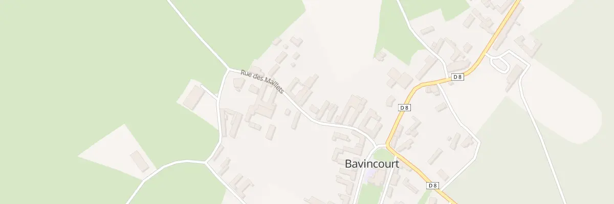 Plan du 16 Rue des Maillets à Bavincourt