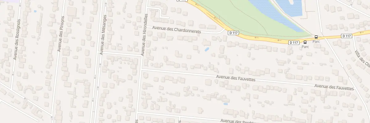 Plan du 21 Av des Fauvettes à Montfermeil