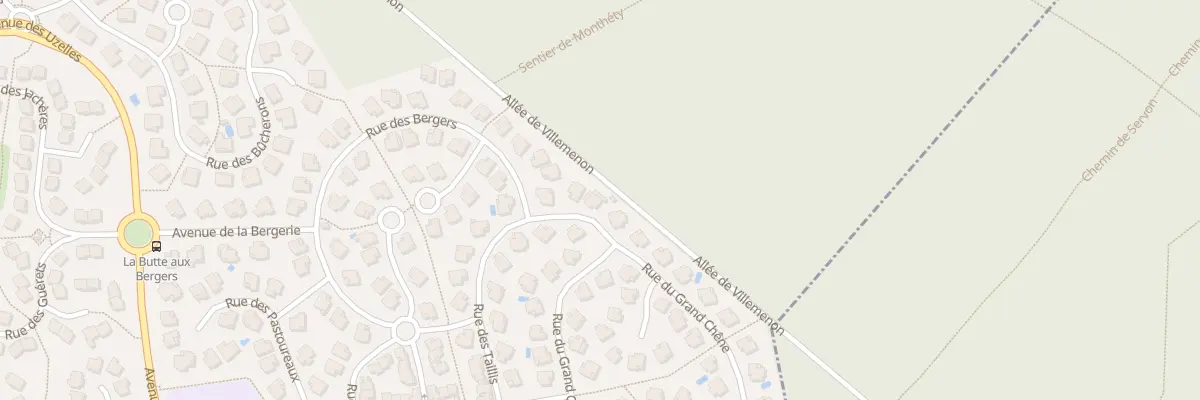 Plan du 56 Rue du Grand Chêne à Marolles-en-Brie