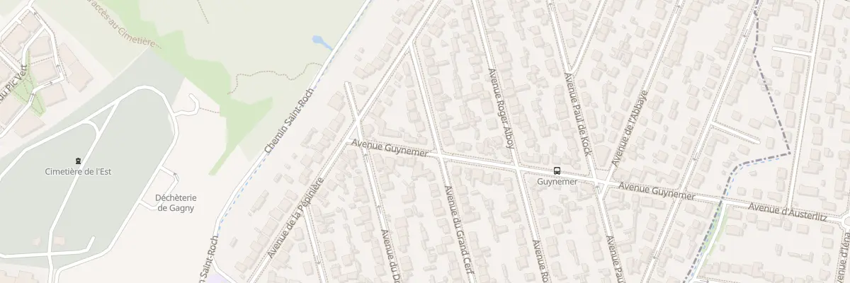 Plan du 37 Av du Grand Cerf à Gagny
