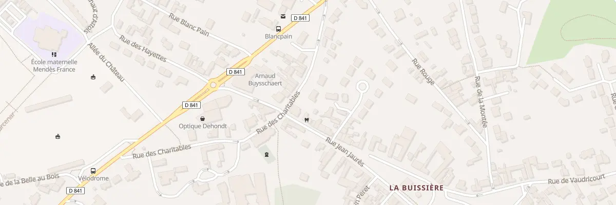 Plan du 298 Rue des Charitables à Bruay-la-Buissière
