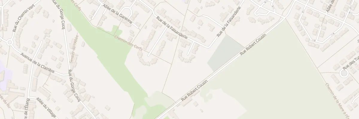 Plan du 50 All des Marcassins à Nandy