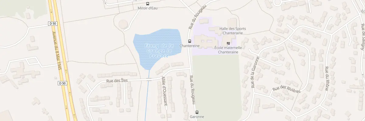 Plan du 75 Rue des Iles à Savigny-le-Temple