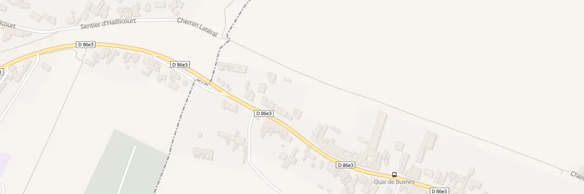 Plan du 92B Rue Léon Blum à Haillicourt