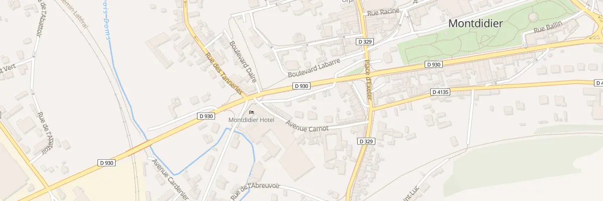 Plan du 5 Av Maurice Leconte à Montdidier