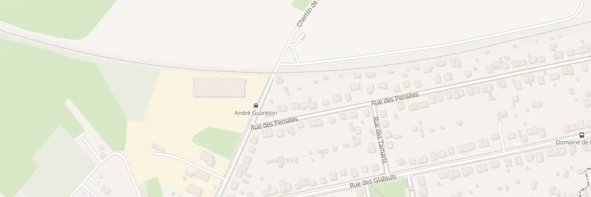 Plan du 110 Rue des Pensées à Domérat