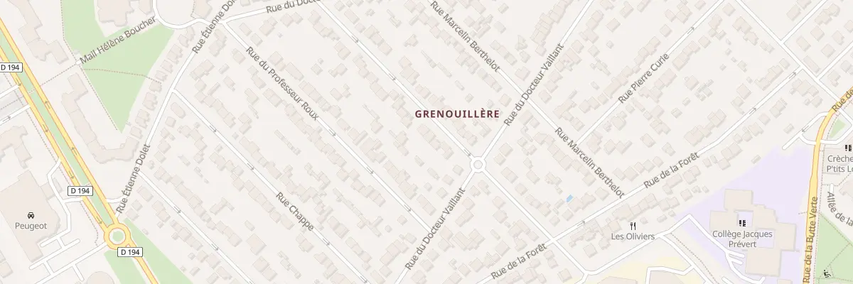 Plan du 38 Rue Camille Flammarion à Noisy-le-Grand