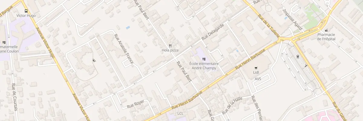 Plan du 2Q Rue Paul Bert à Montfermeil