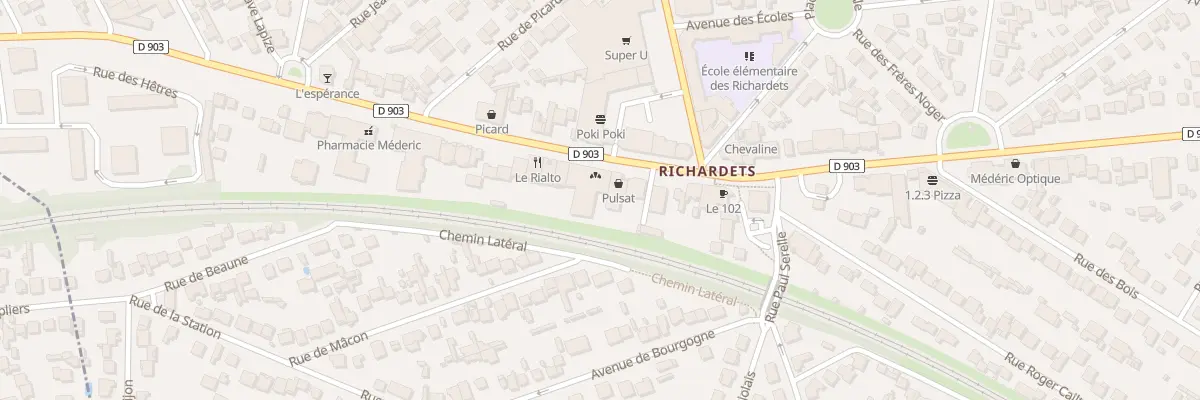 Plan du 84 Av Médéric à Noisy-le-Grand