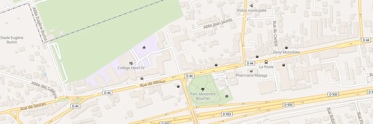 Plan du 67 Rue de Meaux à Vaujours
