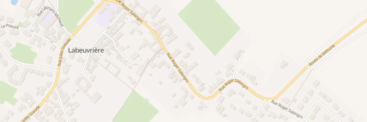 Plan du 253 Rue Roger Salengro à Labeuvrière