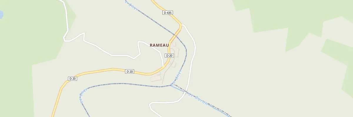 Plan du 5046 Rameau à Chambonchard