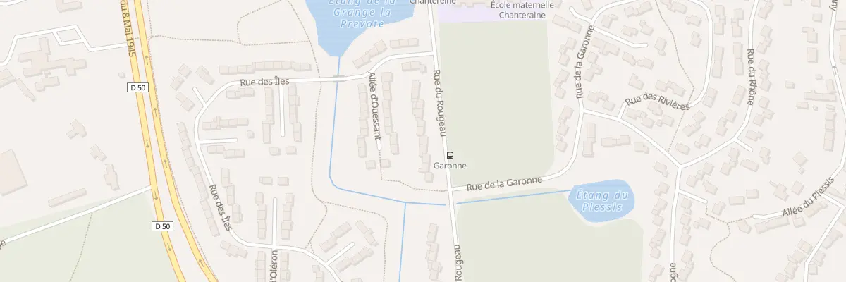 Plan du 45 Rue de Rougeau à Savigny-le-Temple
