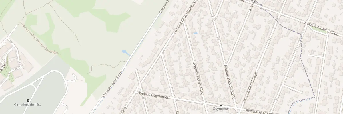 Plan du 54 Av du Grand Cerf à Gagny