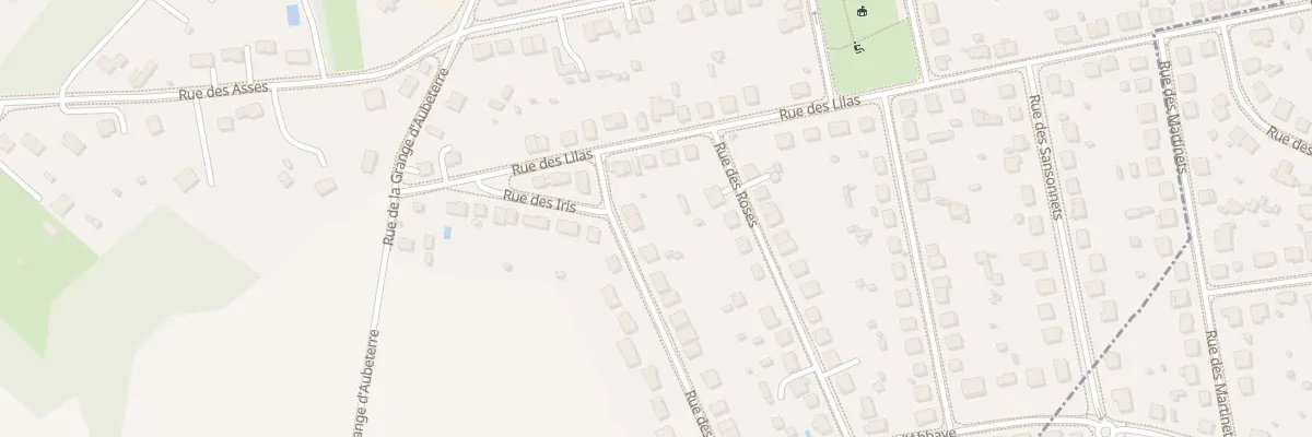 Plan du 30 Rue des Lupins à Domérat