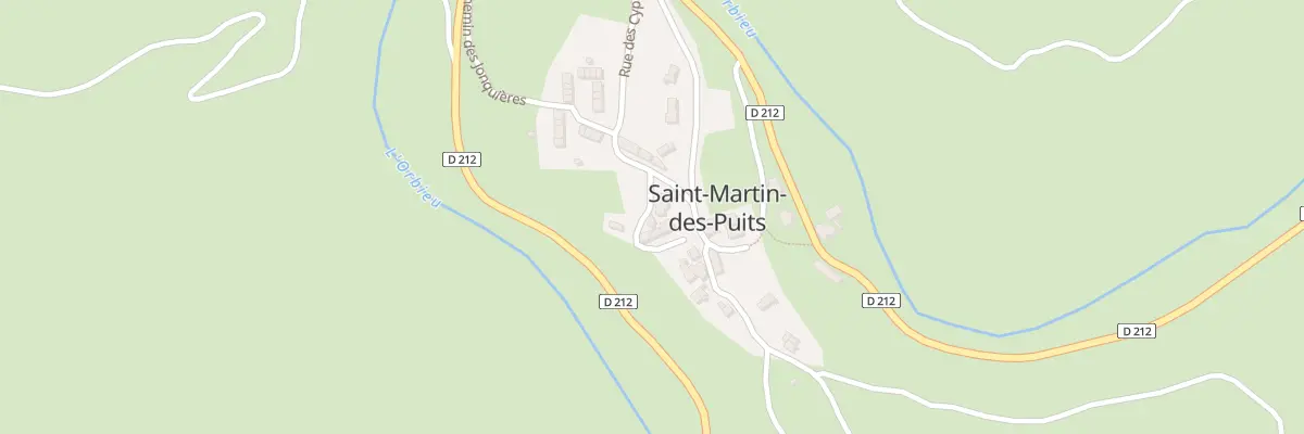 Plan du 5042 Le Village à Saint-Martin-des-Puits