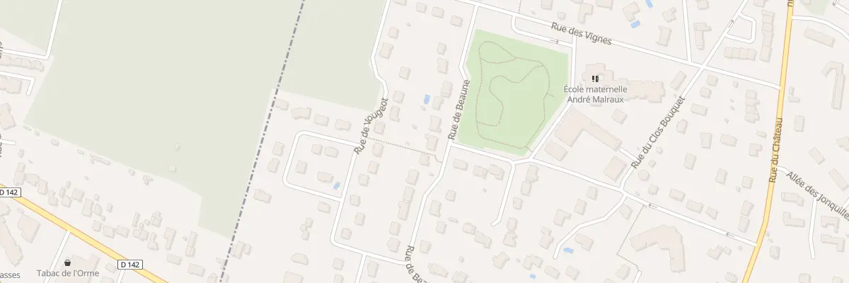 Plan du 14 Rue de Beaune à Boissise-le-Roi