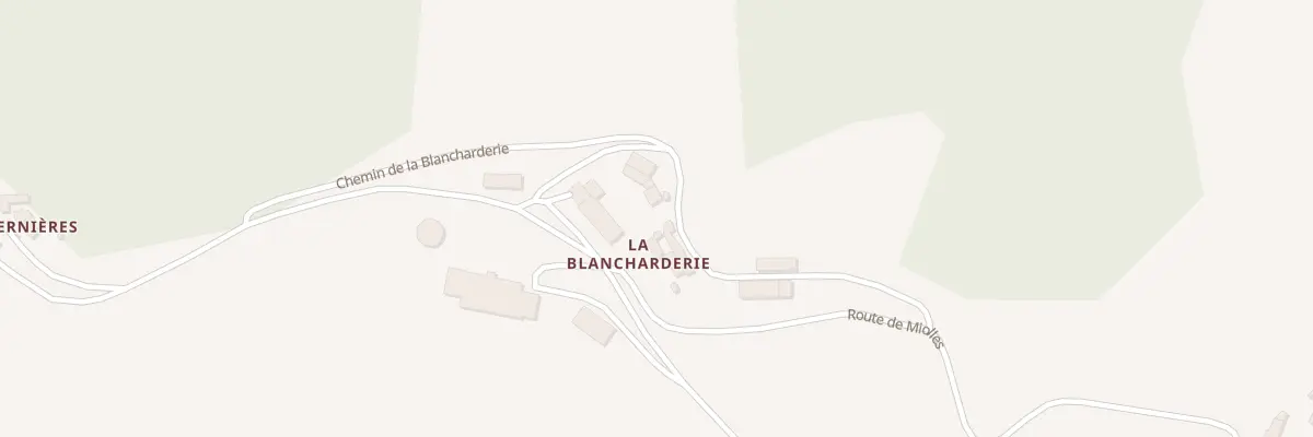 Plan du 5049 La Blancharderie à Balaguier-sur-Rance