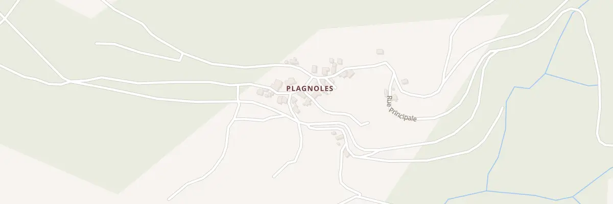 Plan du 5329 Plagnoles à Saint-Hippolyte