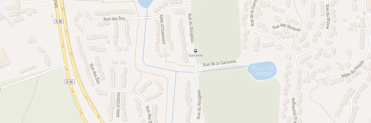 Plan du 37 Rue de Rougeau à Savigny-le-Temple