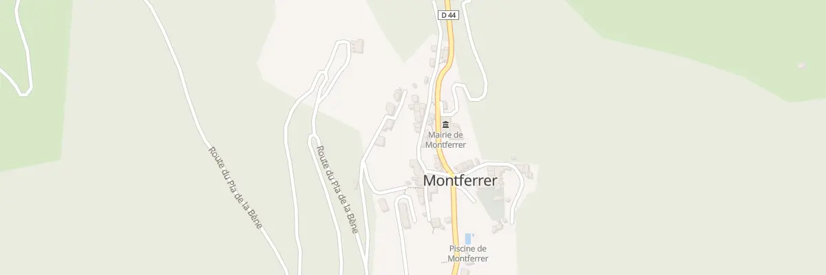 Plan du 89 Rue de la Fontaine Vieille à Montferrer