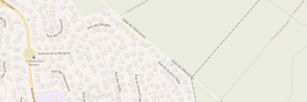 Plan du 54 Rue du Grand Chêne à Marolles-en-Brie