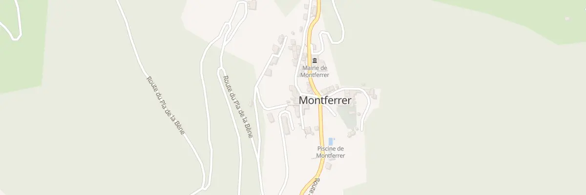 Plan du 23 Le Village à Montferrer