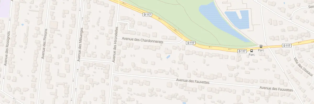 Plan du 26 Av des Chardonnerets à Montfermeil