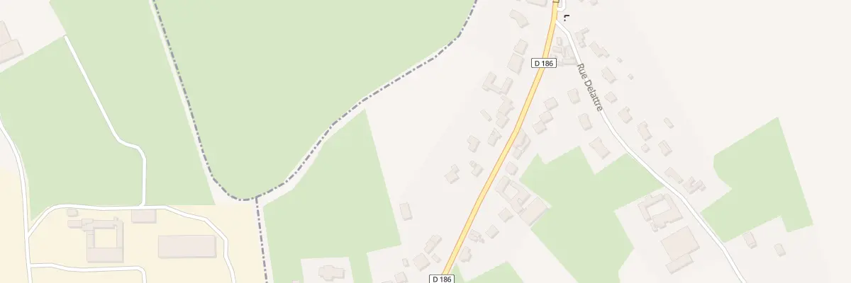 Plan du 214 Rue de Saint - Venant à Saint-Floris