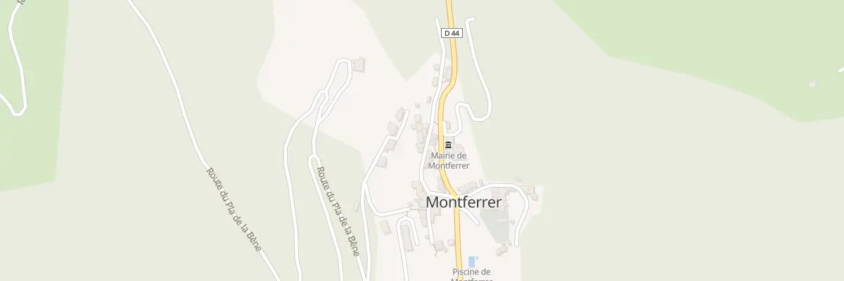 Plan du 101 Rue de la Fontaine Vieille à Montferrer